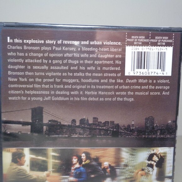 DEATH WISH New DVD / Widescreen / Charles Bronson - Picture 3 of 6